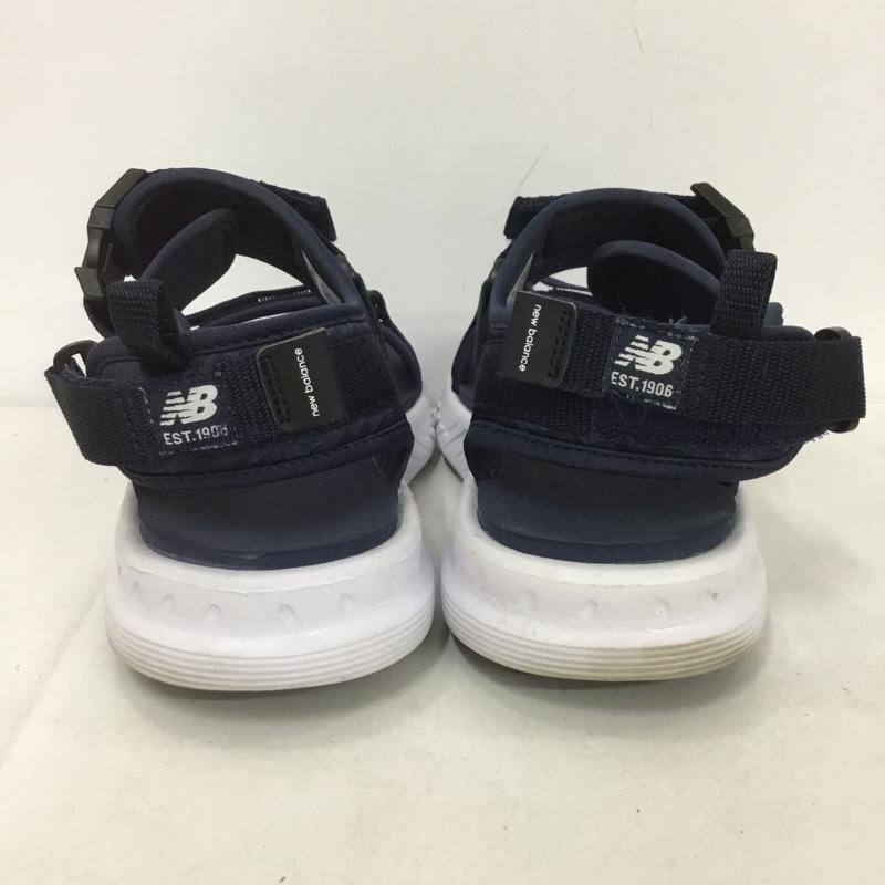 ニューバランス New Balance サンダル サンダル SMA600A2 スポーツサンダル 26cm 26.0cm ロゴ、文字 紺 / ネイビー / メンズ USED 古着 中古 10133282