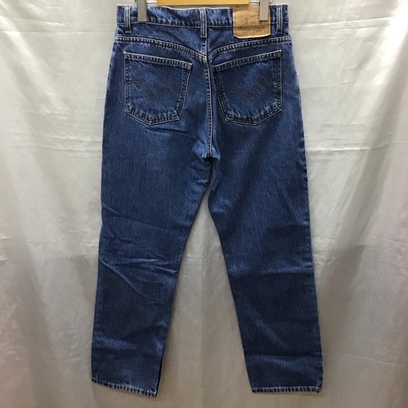 リーバイストラウスアンドコー Levi Strauss & co. パンツ デニム、ジーンズ デニムパンツ ストレートパンツ ワイドパンツ カジュアルパンツ 30インチ 無地 インディゴ / インディゴ /  メンズ USED 古着 中古 10122699