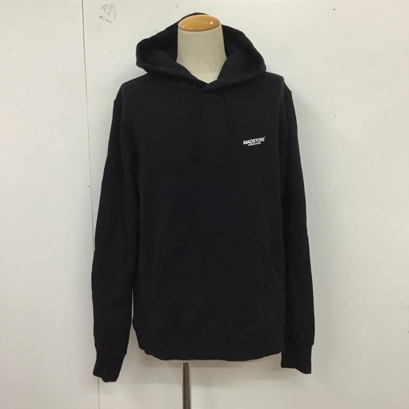 アンダーカバー UNDERCOVER パーカー 長袖 mux9805-03 バックプリント プルオーバーパーカー 長袖スウェット 5 ロゴ、文字 黒 / ブラック /  メンズ USED 古着 中古 10124946