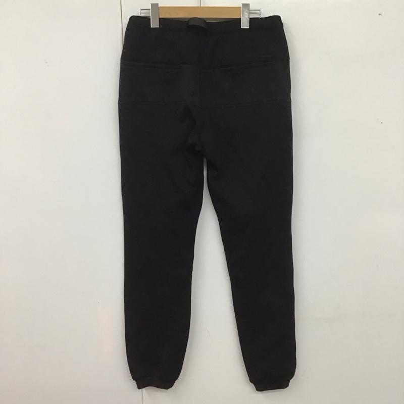 グラミチ GRAMICCI パンツ ワークパンツ、ペインターパンツ gcp-21f096 クォーターニットラッセンパンツ ワイドパンツ M 無地 黒 / ブラック /  メンズ USED 古着 中古 10126178