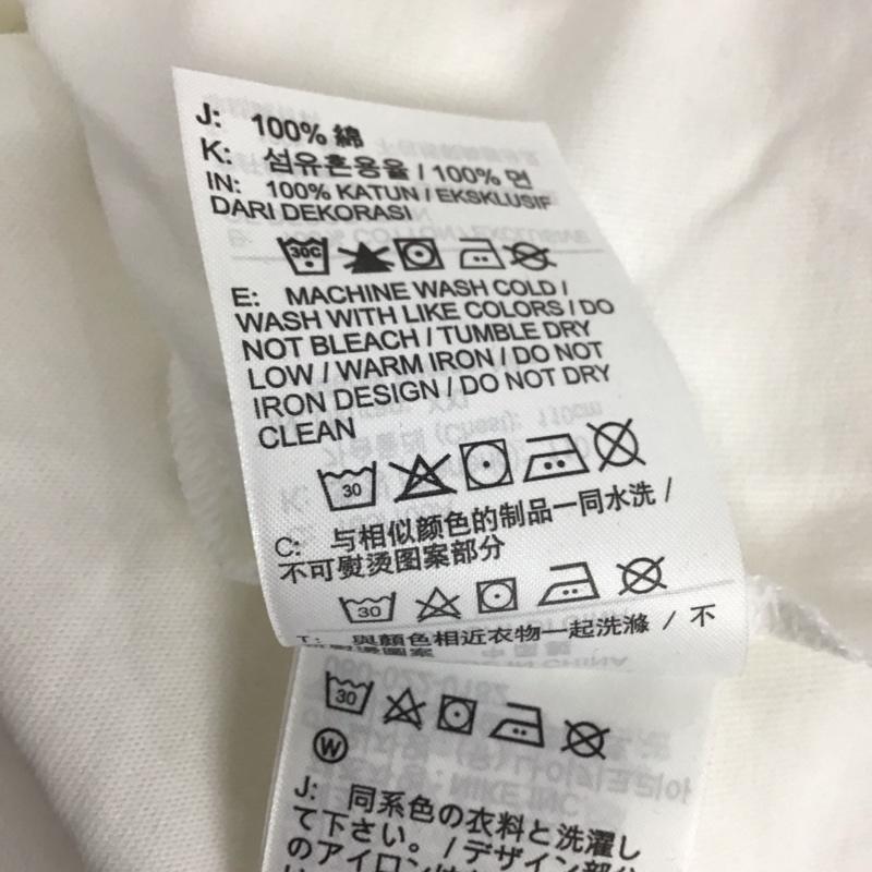 ナイキ NIKE カットソー 長袖 ar5194-100 Tシャツ長袖クラブL/STシャツ 長袖カットソー XXL ロゴ、文字 白 / ホワイト / メンズ USED 古着 中古 10132716