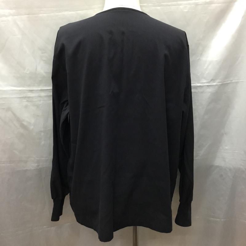 古着 USED ジャケット、上着 ジャケット、ブレザー 長袖ジャケット ノーカラージャケット 前ボタンカーディガン 無地 黒 / ブラック / メンズ USED 古着 中古 10114829