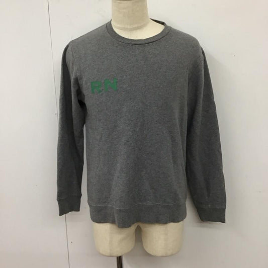 アール・ニューボールド R.NEWBOLD トレーナー 長袖 スウェット L ロゴ、文字 灰 / グレー /  メンズ USED 古着 中古 10118117