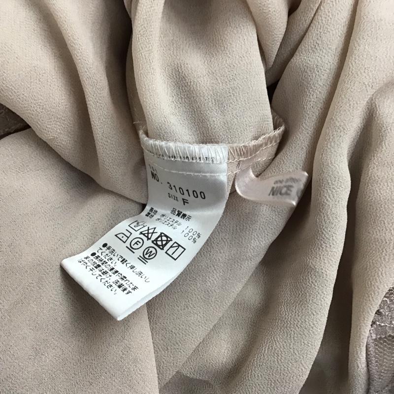 ナイスクラップ NICE CLAUP シャツ、ブラウス 長袖 FREE 無地 マルチカラー / マルチカラー / レディース USED 古着 中古 10113981