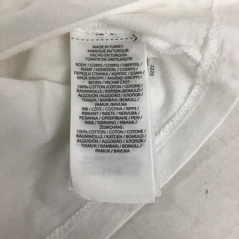 ポロラルフローレン POLO RALPH LAUREN Tシャツ 半袖 160cm ロゴ、文字 X プリント 白 / ホワイト / ガールズ USED 古着 中古 10140366