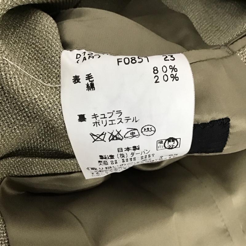 ダーバン DURBAN ジャケット、上着 ジャケット、ブレザー カジュアルジャケット アウター カラージャケット 無地 ベージュ / ベージュ / メンズ USED 古着 中古 10130012