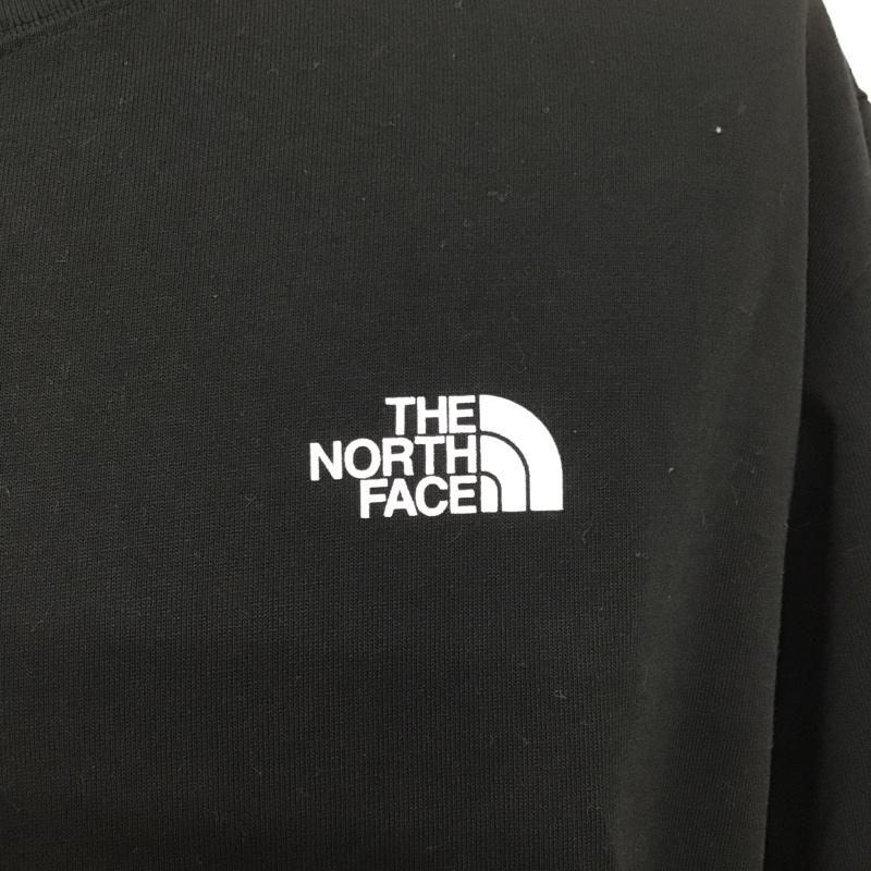 ザノースフェイス THE NORTH FACE カットソー 長袖 NT32343 ロングスリーブバックスクエアロゴティー 長袖Tシャツ プリントTシャツ M ロゴ、文字 黒 / ブラック / メンズ USED 古着 中古 10105565