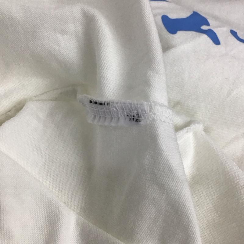 アディダス adidas Tシャツ 半袖 半袖カットソー プリントTシャツ クルーネックカットソー ロゴ、文字 白 / ホワイト / メンズ USED 古着 中古 10133720