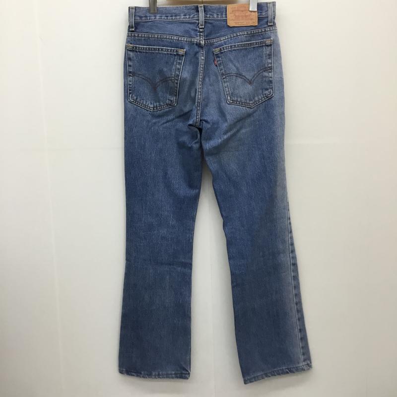 リーバイス Levi s パンツ デニム、ジーンズ 517 USA製 84011-3 31インチ 無地 青 / ブルー /  メンズ USED 古着 中古 10125241