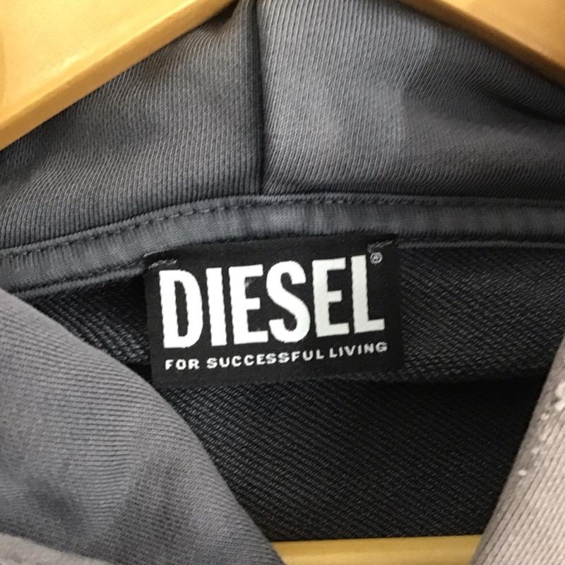 ディーゼル DIESEL パーカー 長袖 長袖パーカー プルオーバーパーカー スウェット S ロゴ、文字 マルチカラー / マルチカラー /  メンズ USED 古着 中古 10129849