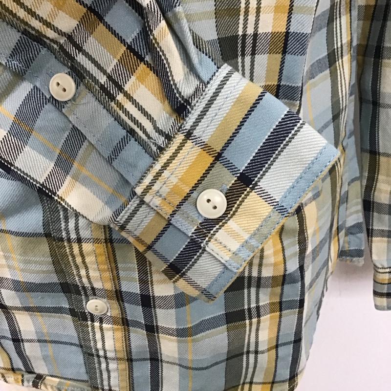 エディーバウアー Eddie Bauer シャツ、ブラウス 長袖 長袖シャツ カラーシャツ ポケットシャツ 長袖カットソー チェックシャツ S チェック マルチカラー / マルチカラー /  メンズ USED 古着 中古 10112782