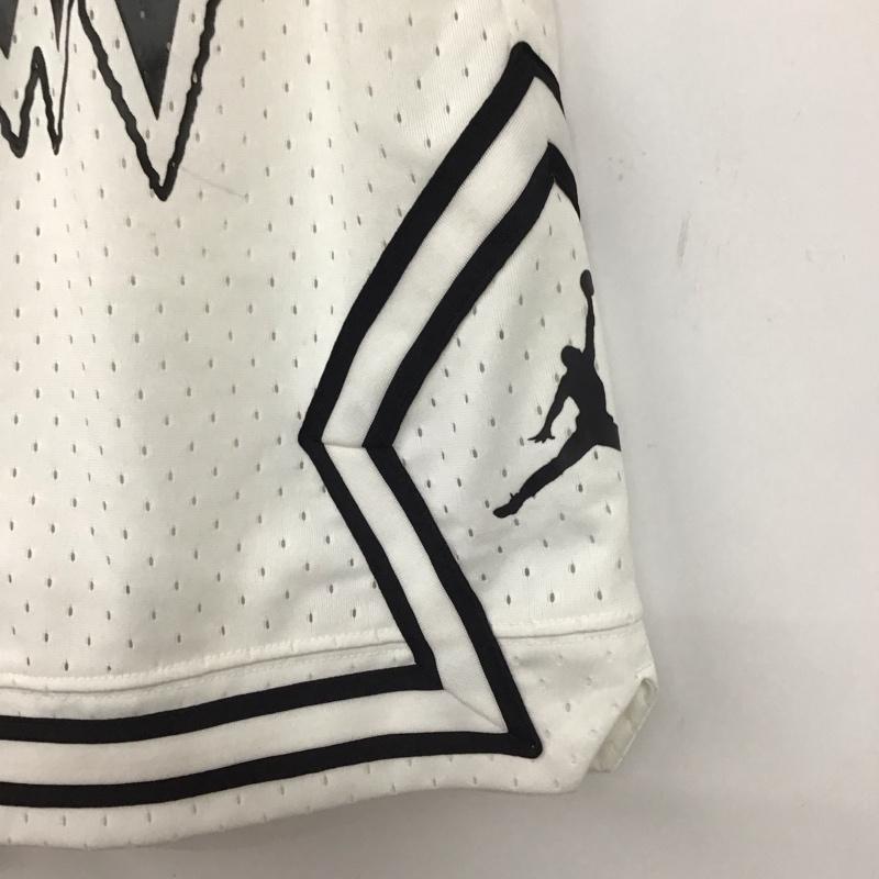 ジョーダンブランド JORDAN BRAND パンツ ショートパンツ fn5870-100 ハイブリッドDMNDショート ハーフパンツ スポーツウェア S ロゴ、文字 白 / ホワイト / メンズ USED 古着 中古 10137679
