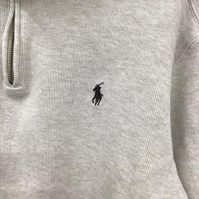 ポロバイラルフローレン Polo by RALPH LAUREN トレーナー 長袖 L 無地 ベージュ / ベージュ / メンズ USED 古着 中古 10129941