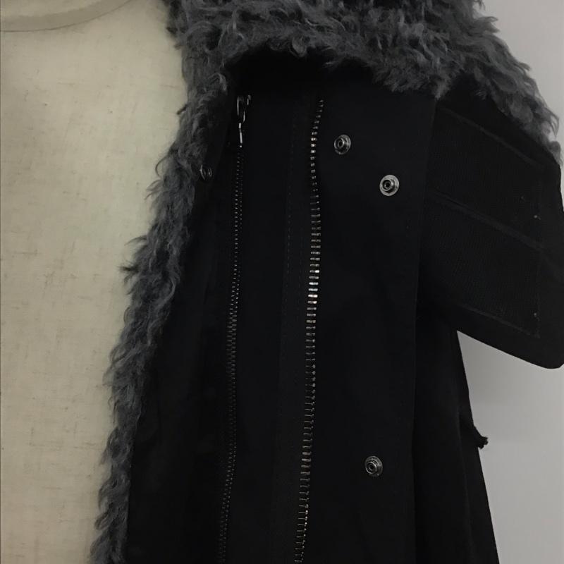 ジュンハシモト junhashimoto コート コート一般 モッズコート 無地 黒 / ブラック / メンズ USED 古着 中古 10124522