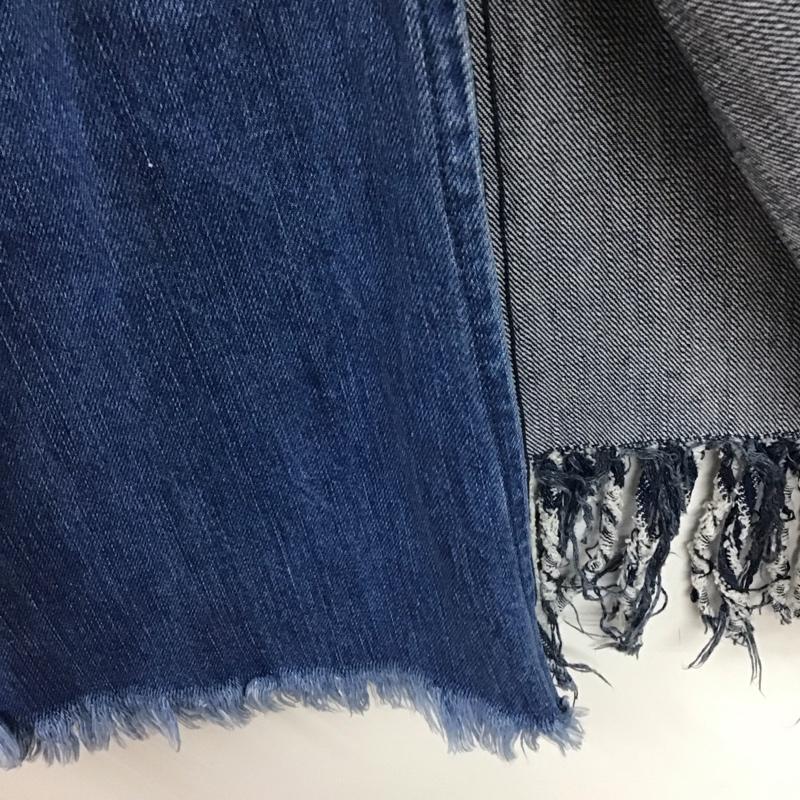 ジーナシス JEANASIS スカート ロングスカート デニムスカート カジュアルスカート スリット FREE 無地 インディゴ / インディゴ / レディース USED 古着 中古 10135435