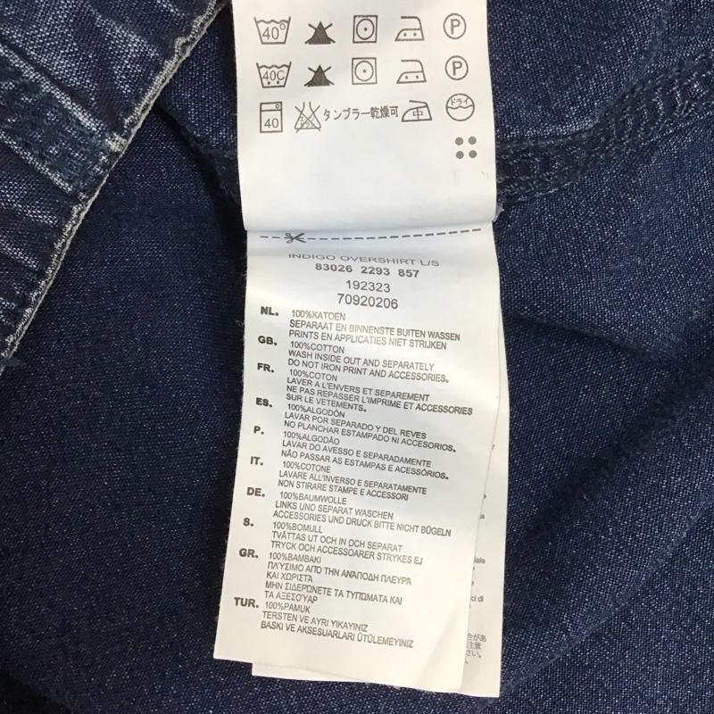 ジースターロゥ G-STAR RAW ジャケット、上着 ジャンパー、ブルゾン ジップアップジャケット ジャンパー ジャケット デニムジャケット M ロゴ、文字 インディゴ / インディゴ / メンズ USED 古着 中古 10116196