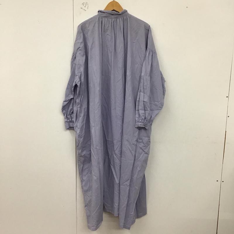 ひより HIYORI ワンピース ロングスカート シャツワンピース FREE 無地 水色 / ライトブルー / レディース USED 古着 中古 10128914