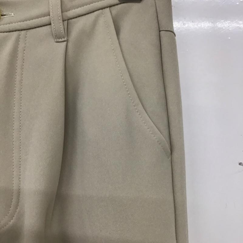 エヘカソポ ehka sopo パンツ スラックス スラックス ワイドパンツ カジュアルパンツ ストレッチパンツ FREE 無地 ベージュ / ベージュ / レディース USED 古着 中古 10135807