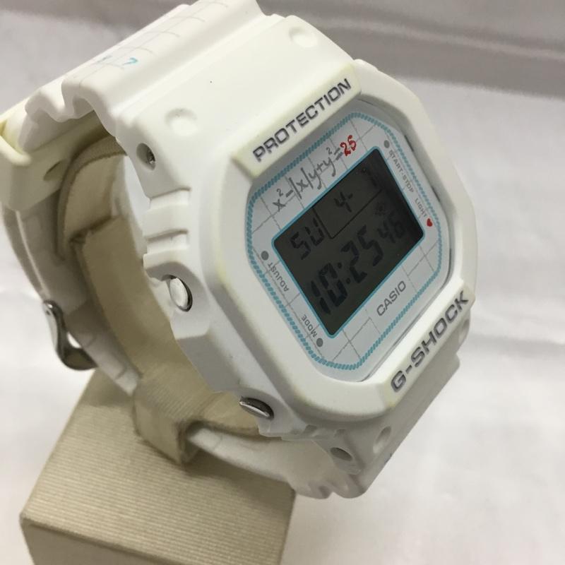 ジーショック G-SHOCK 腕時計 デジタル DW-5600LJ ラバーズコレクション ロゴ、文字 白 / ホワイト / メンズ USED 古着 中古 10109239