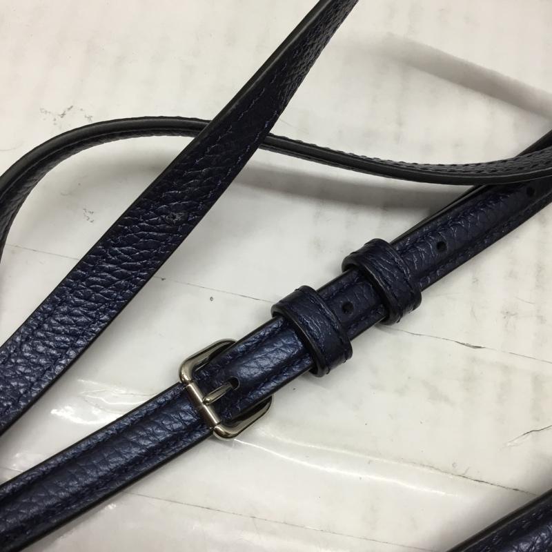 コーチ COACH ハンドバッグ ハンドバッグ F56127 2WAY ショルダー ロゴ、文字 紺 / ネイビー / レディース USED 古着 中古 10107878