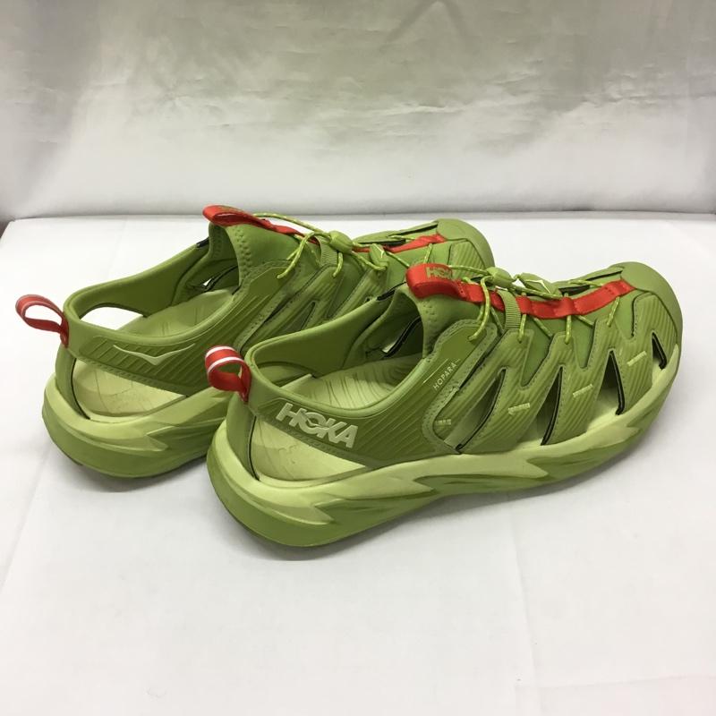 ホカオネオネ HOKA ONEONE アウトドアシューズ アウトドアシューズ 1123112DCLG HOPARA 30cm スニーカー ハイキング 30.0cm ロゴ、文字 薄緑 / ライトグリーン / メンズ USED 古着 中古 10123260