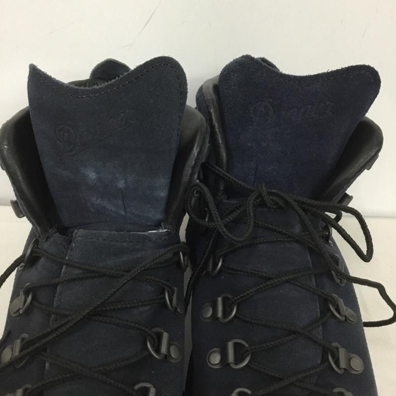 ダナー Danner アウトドアシューズ アウトドアシューズ 33520 マウンテンライト オイルドボブ トレッキングブーツ US7.5 US:7.5 ロゴ、文字 紺 / ネイビー / メンズ USED 古着 中古 10139222