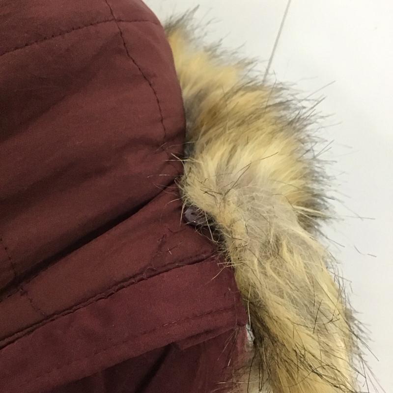 ザラ ZARA TRAFALUC ジャケット、上着 ジャンパー、ブルゾン ジップアップジャケット ジャンパー ジャケット カジュアルジャケット アウター S 無地 えんじ / ワインレッド / レディース USED 古着 中古 10123725