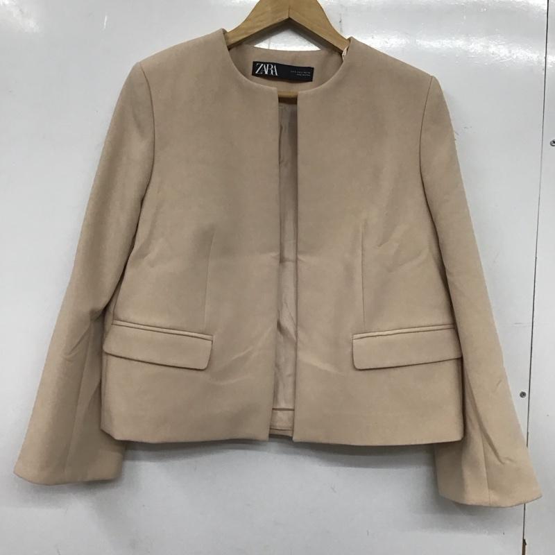 ザラ ZARA ジャケット、上着 ジャケット、ブレザー S 無地 桃 / ピンク / レディース USED 古着 中古 10137874