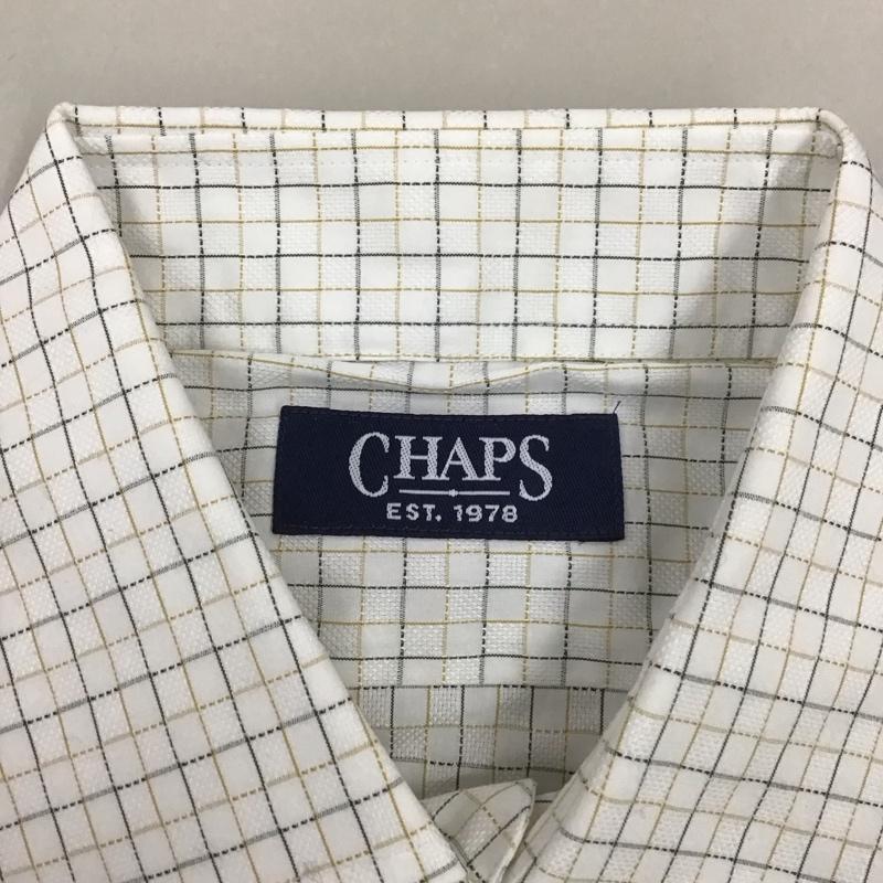 チャップス CHAPS シャツ、ブラウス 長袖 長袖シャツ カラーシャツ ポケットシャツ 長袖カットソー チェックシャツ チェック マルチカラー / マルチカラー /  メンズ USED 古着 中古 10111717
