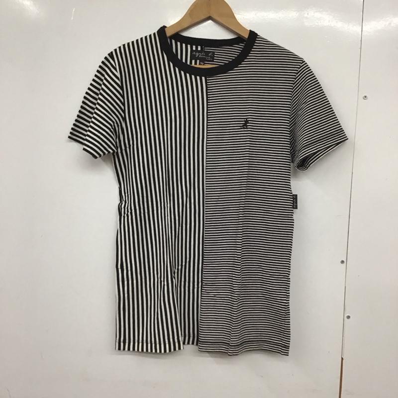 アニエス・ベー agnes b. Tシャツ 半袖 白 / ホワイト / X 黒 / ブラック / レディース USED 古着 中古 10130050