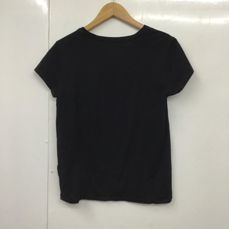 ポロラルフローレン POLO RALPH LAUREN Tシャツ 半袖 クルーネック S ワンポイント 黒 / ブラック / レディース USED 古着 中古 10130800