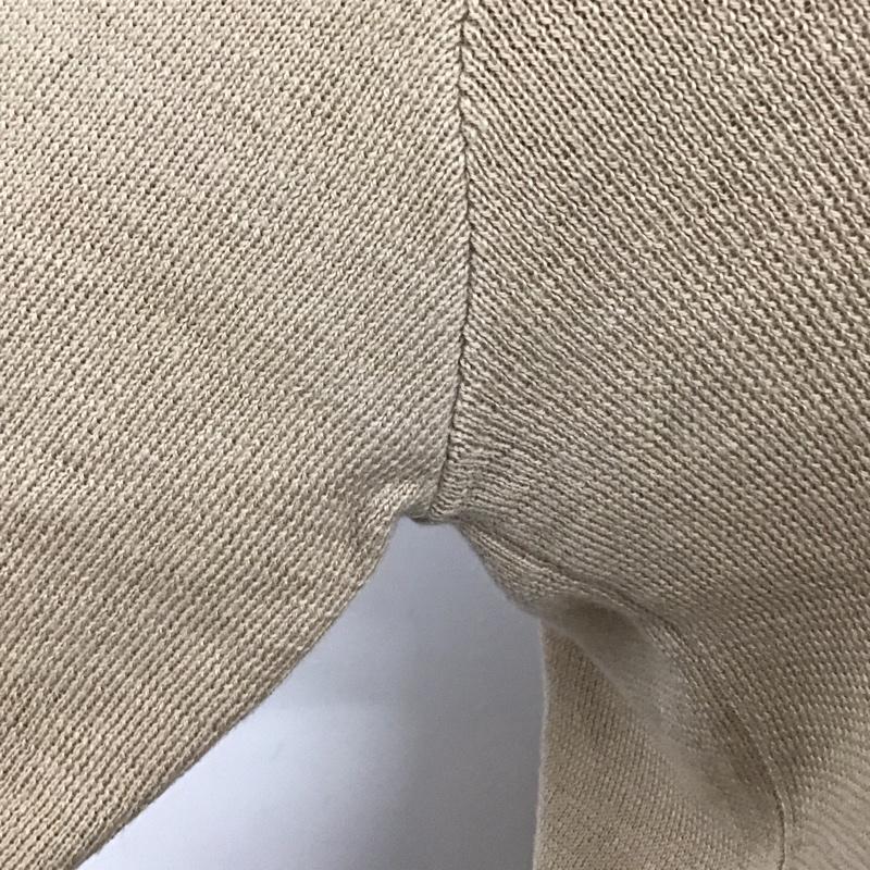 オペークドットクリップ OPAQUE.CLIP ニット、セーター 長袖 M 無地 ベージュ / ベージュ /  レディース USED 古着 中古 10110299