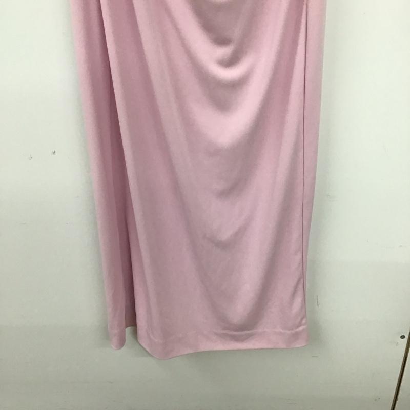 ザラ ZARA ワンピース ロングスカート 4772 262 626 ノースリーブ ドレープ タグ付き M 無地 桃 / ピンク / レディース USED 古着 中古 10138655
