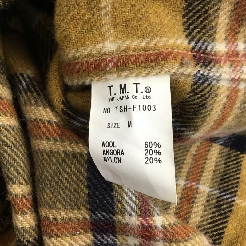 ティーエムティー TMT シャツ、ブラウス 長袖 M チェック マルチカラー / マルチカラー / メンズ USED 古着 中古 10125016