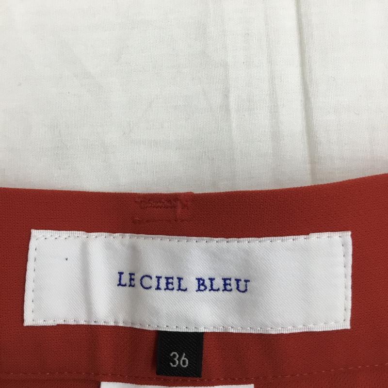 ルシェルブルー LE CIEL BLEU パンツ スラックス 36 無地 赤 / レッド / レディース USED 古着 中古 10139681