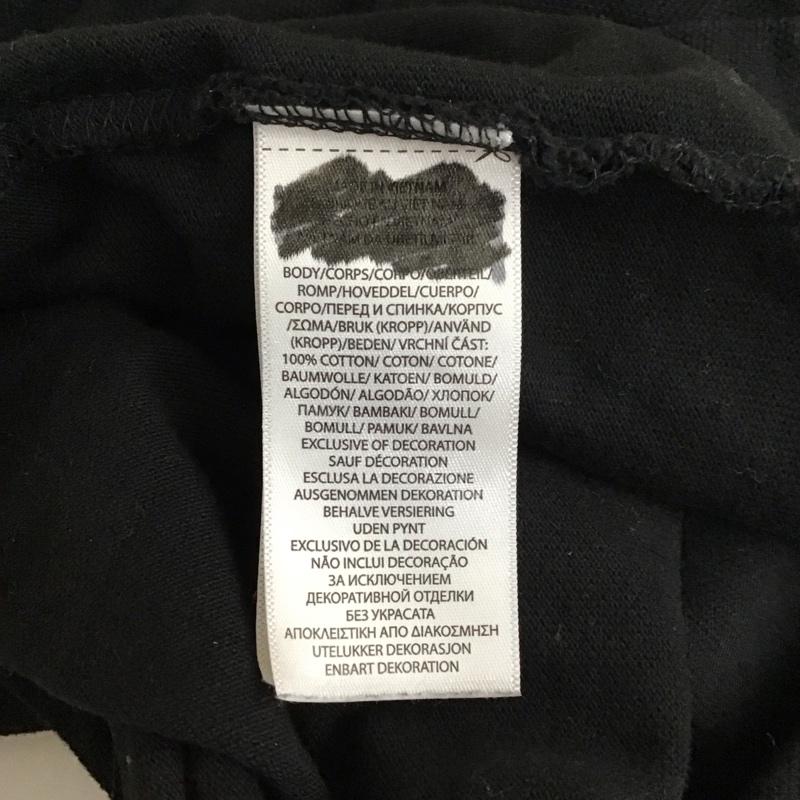 ポロラルフローレン POLO RALPH LAUREN ポロシャツ 半袖 半袖ポロシャツ カラーシャツ 半袖カットソー XL ロゴ、文字 黒 / ブラック / メンズ USED 古着 中古 10117656