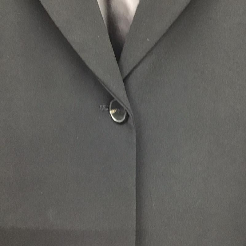 ザラ ZARA ベスト ベスト オーバーサイズベスト ノースリーブカットソー 前ボタン L 無地 黒 / ブラック / レディース USED 古着 中古 10136750