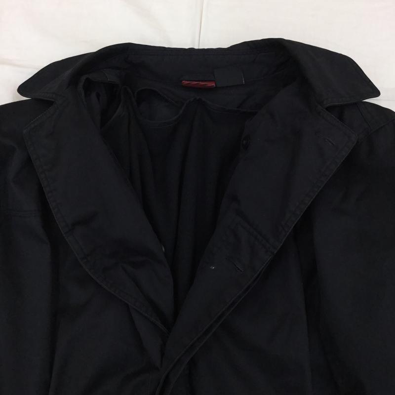 オークリー OAKLEY コート トレンチコート M 無地 黒 / ブラック / メンズ USED 古着 中古 10138272