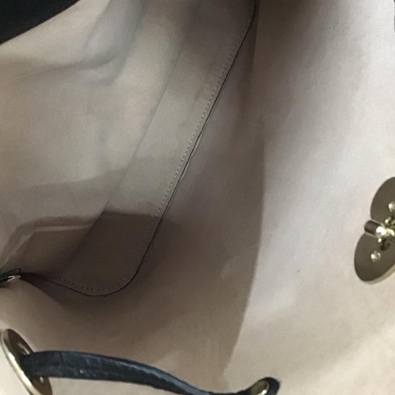 ケイトスペード Kate Spade ショルダーバッグ ショルダーバッグ WKRU6827 マーティ ラージ バケット ロゴ、文字 黒 / ブラック / レディース USED 古着 中古 10123178