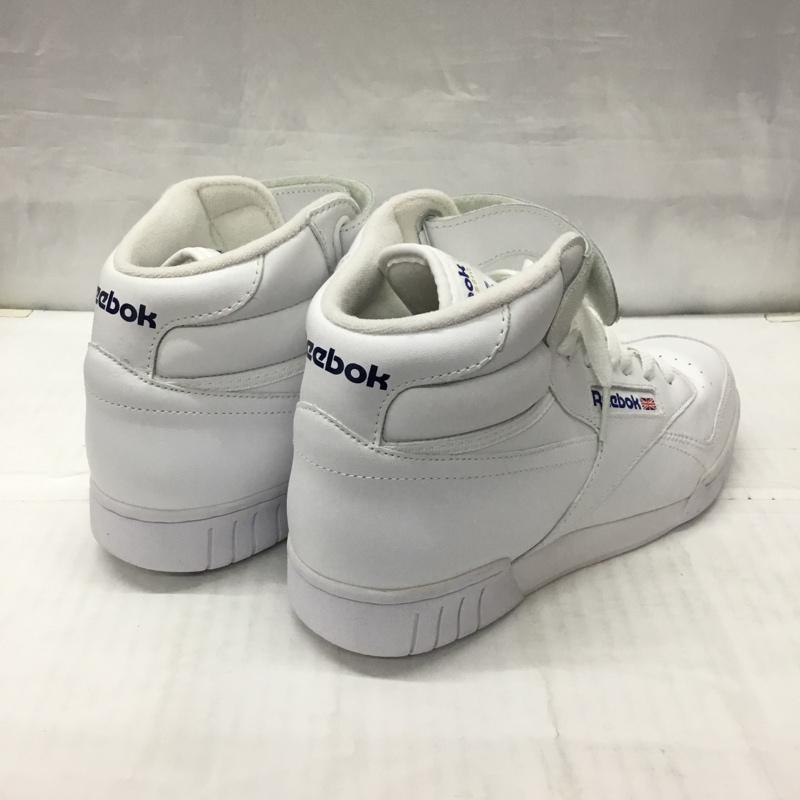 リーボック Reebok スニーカー スニーカー 3477 EX-O-FIT HI 24.5cm 24.5cm ロゴ、文字 白 / ホワイト / レディース USED 古着 中古 10121482