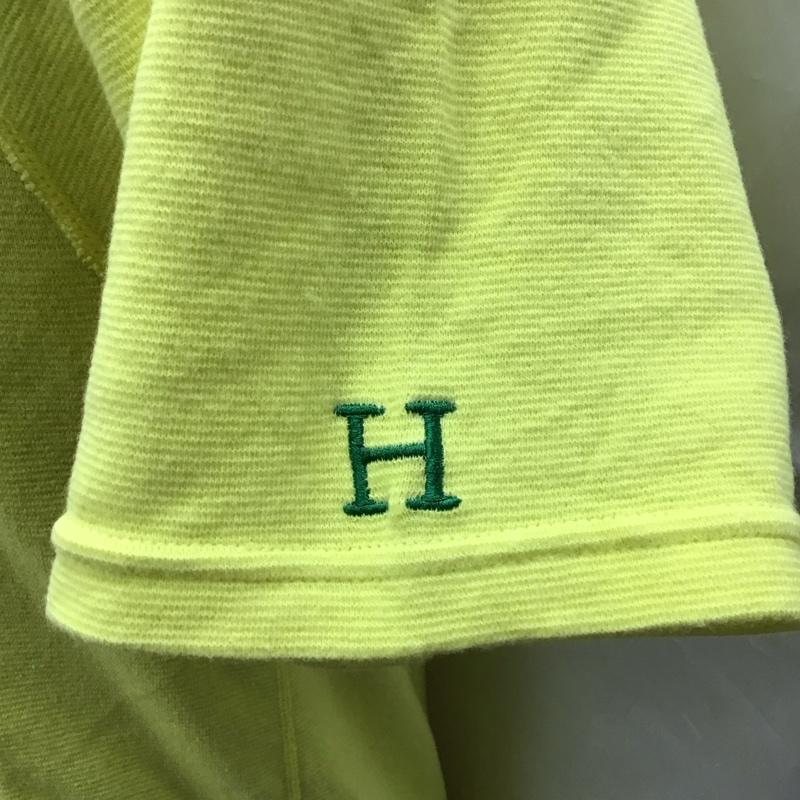 ハリウッドランチマーケット HOLLYWOOD RANCH MARKET Tシャツ 半袖 半袖カットソー 無地Tシャツ クルーネックカットソー 4 無地 黄 / イエロー /  メンズ USED 古着 中古 10113568