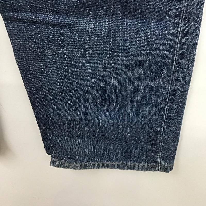 リーバイストラウスアンドコー Levi Strauss & co. パンツ デニム、ジーンズ デニムパンツ ワイドパンツ カジュアルパンツ Gパン 33インチ 無地 インディゴ / インディゴ /  メンズ USED 古着 中古 10128676