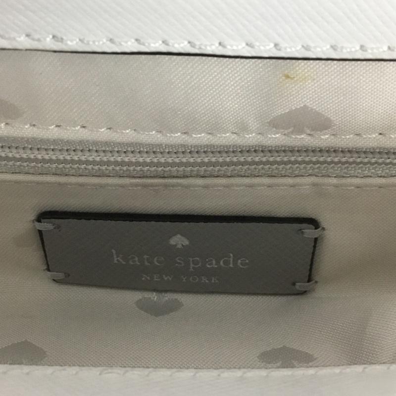 ケイトスペード Kate Spade トートバッグ トートバッグ WKRU7098 ステイシー カラーブロック ラップトップトート ロゴ、文字 白 / ホワイト / X 黒 / ブラック / X 灰 / グレー / レディース USED 古着 中古 10124631