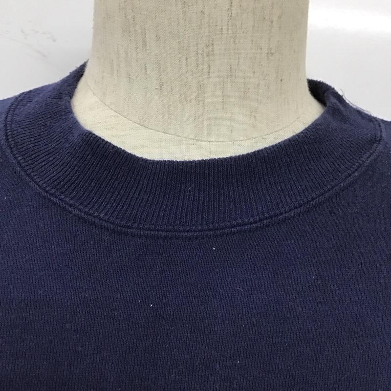 ヘインズ HANES トレーナー 長袖 長袖トレーナー スウェット クルーネック 古着 L 無地 紺 / ネイビー / メンズ USED 古着 中古 10109861