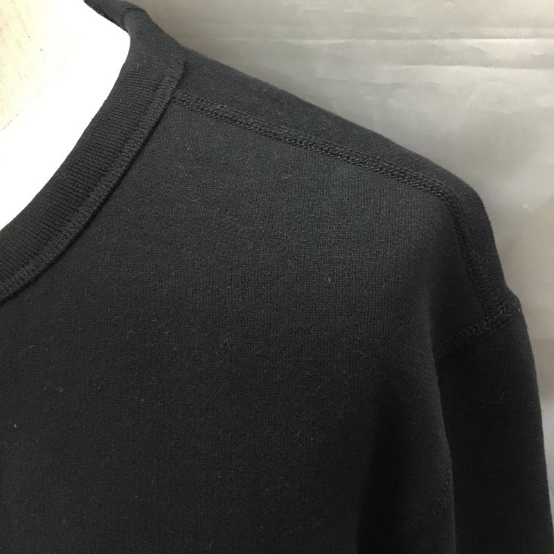 ポロラルフローレン POLO RALPH LAUREN トレーナー 長袖 スウェット 裏起毛 L ワンポイント 黒 / ブラック /  メンズ USED 古着 中古 10117162