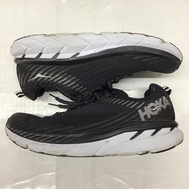 ホカオネオネ HOKA ONEONE スニーカー スニーカー F27218E ランニングシューズ 1093755 27.5cm 27.5cm ロゴ、文字 黒 / ブラック / メンズ USED 古着 中古 10118864