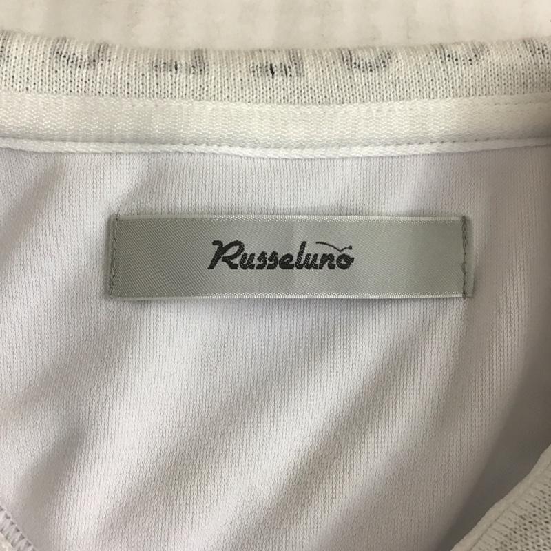 ラッセルノ Russeluno カットソー 半袖 rs-1910307 半袖ポロシャツ ルチャカモフラ×星柄 ゴルフウェア スポーツウェア 5 ロゴ、文字 マルチカラー / マルチカラー / メンズ USED 古着 中古 10107106