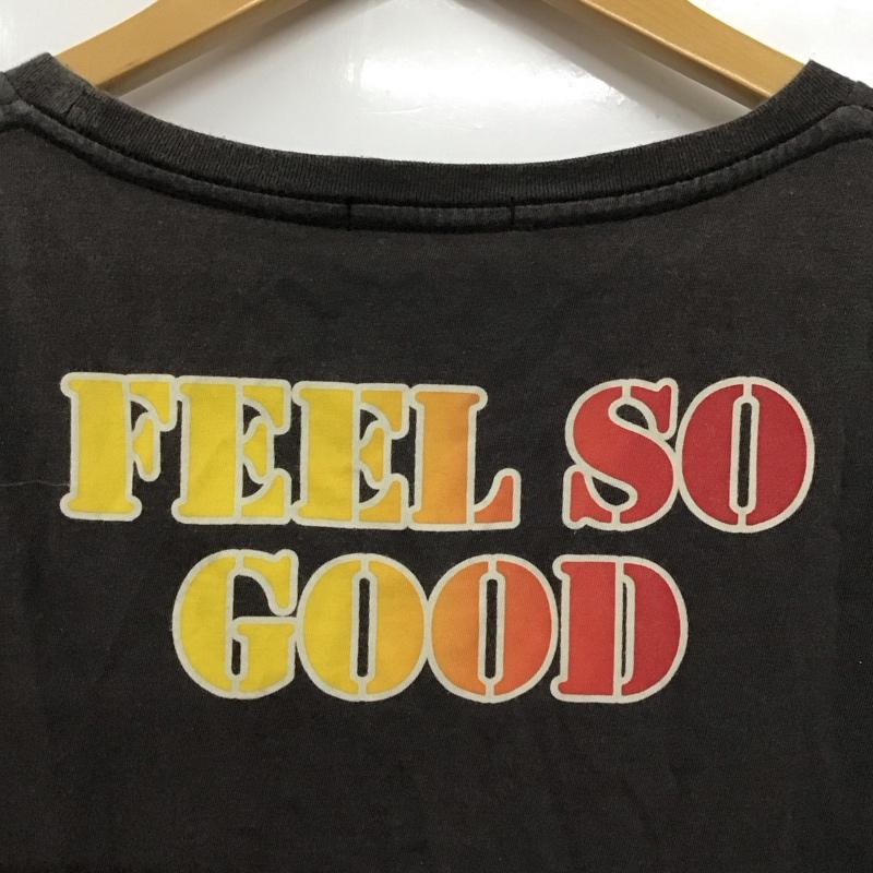 ヒステリックグラマー HYSTERIC GLAMOUR Tシャツ 半袖 半袖カットソー プリントTシャツ クルーネックカットソー FREE プリント 黒 / ブラック / レディース USED 古着 中古 10136749