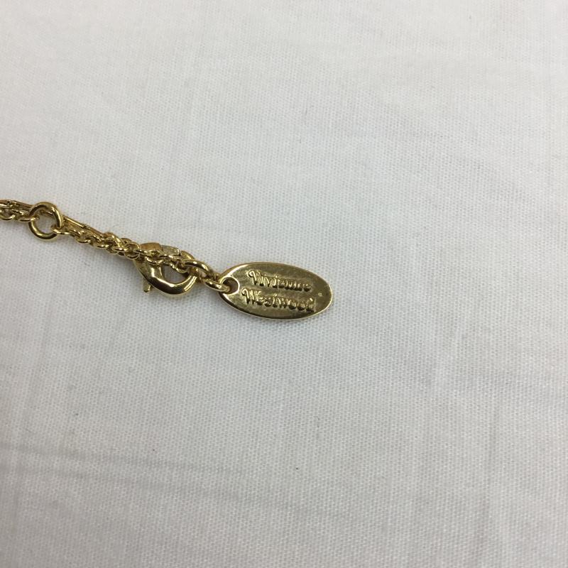 ヴィヴィアンウエストウッド Vivienne Westwood アクセサリー ネックレス、ペンダント ターコイズ ロゴ、文字 レディース USED 古着 中古 10107085