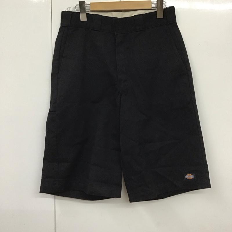 ディッキーズ Dickies パンツ ショートパンツ ショートパンツ ハーフパンツ カジュアルパンツ 無地 黒 / ブラック / メンズ USED 古着 中古 10129089